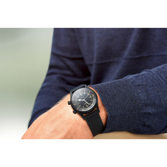 Pánské hodinky Longines Legend Diver Watch L3.774.2.50.9, Verze: černá , 12 image