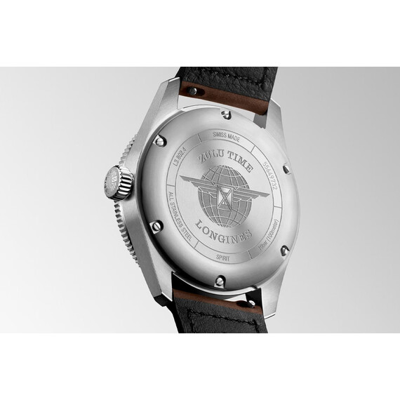 Hodinky Longines Spirit Zulu Time L3.802.4.53.2, Verze: hnědá , 2 image