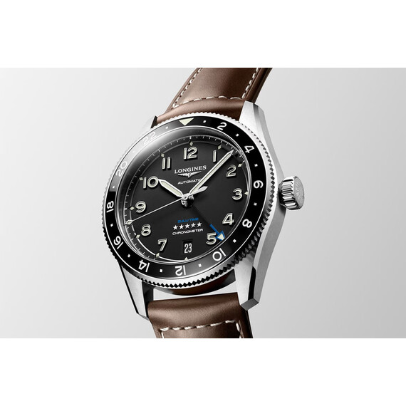 Hodinky Longines Spirit Zulu Time L3.802.4.53.2, Verze: hnědá , 3 image