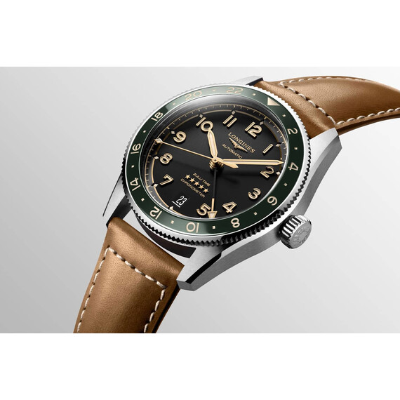Hodinky Longines Spirit Zulu Time L3.802.4.63.2, Verze: hnědá2 , 4 image