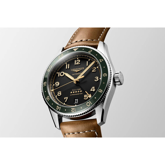 Hodinky Longines Spirit Zulu Time L3.802.4.63.2, Verze: hnědá2 , 3 image