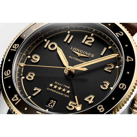 Hodinky Longines Spirit Zulu Time L3.802.5.53.2, Verze: hnědá3 , 5 image