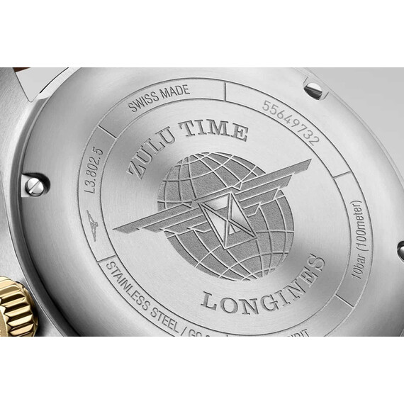 Hodinky Longines Spirit Zulu Time L3.802.5.53.2, Verze: hnědá3 , 6 image