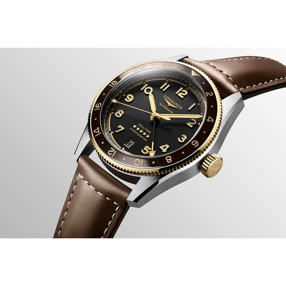 Hodinky Longines Spirit Zulu Time L3.802.5.53.2, Verze: hnědá3 , 4 image