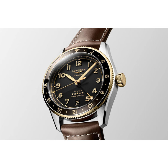 Hodinky Longines Spirit Zulu Time L3.802.5.53.2, Verze: hnědá3 , 3 image