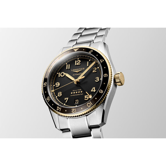 Hodinky Longines Spirit Zulu Time L3.802.5.53.6, Verze: žluté zlato , 3 image