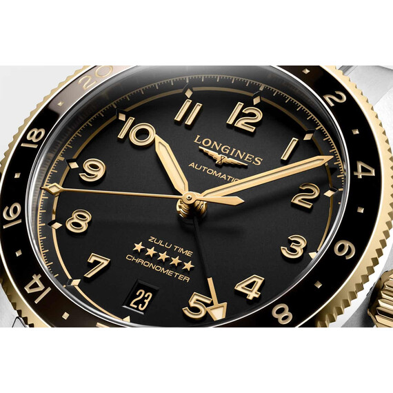 Hodinky Longines Spirit Zulu Time L3.802.5.53.6, Verze: žluté zlato , 6 image