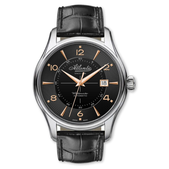 Pánské hodinky Atlantic Worldmaster 1888 Automatic 55750.41.65R, Verze: černá3 