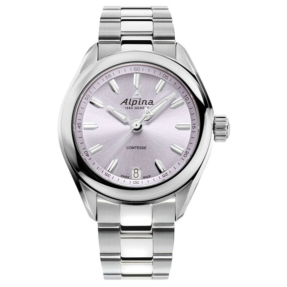Dámské hodinky Alpina Alpiner Comtesse AL-240LP2C6B, Verze: růžová 