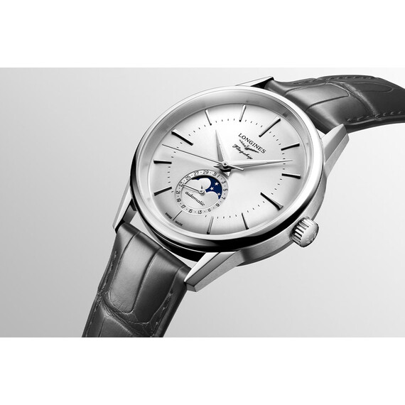 Pánské hodinky Longines Flagship Heritage L4.815.4.72.2, Verze: stříbrná , 3 image