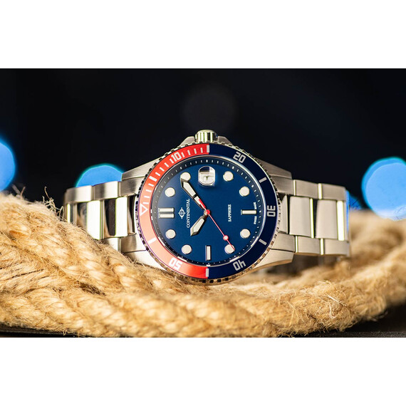 Pánské hodinky Continental 20504-GD101830, Verze: modrá , 3 image