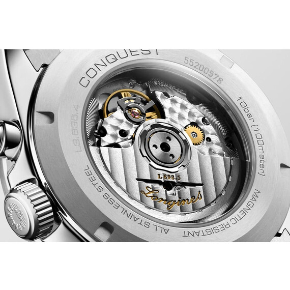 Pánské hodinky Longines Conquest 2023 L3.835.4.72.6, Verze: bílá , 6 image