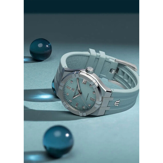 Dámské hodinky Maurice Lacroix Aikon Limited Summer Edition 35 mm AI6006-SS00F-451-C, Verze: modrá2 , 2 image