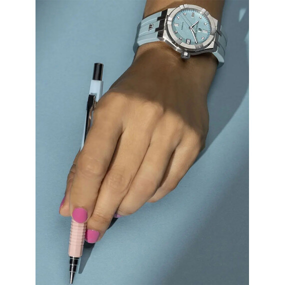 Dámské hodinky Maurice Lacroix Aikon Limited Summer Edition 35 mm AI6006-SS00F-451-C, Verze: modrá2 , 4 image