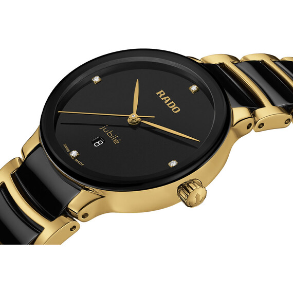 Dámské hodinky Rado Centrix Diamonds R30025712, Verze: žluté zlato , 3 image