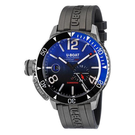 Pánské hodinky U-BOAT Sommerso Ceramic 9519, Verze: modrá2 