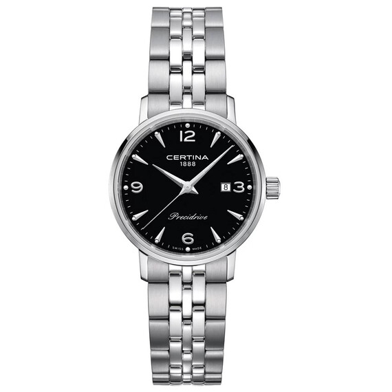 Dámské hodinky Certina DS Caimano Lady C035.210.11.057.00, Verze: černá 