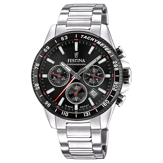Pánské hodinky Festina Timeless Chronograph F20560/6, Verze: černá2 