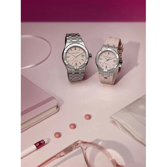 Hodinky Maurice Lacroix Aikon Limited Summer Edition 39 mm AI6007-SS00F-530-E, Verze: růžová , 3 image