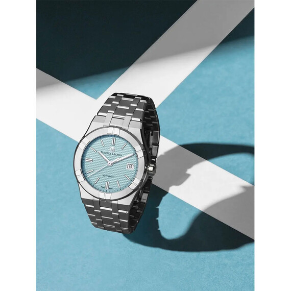 Hodinky Maurice Lacroix Aikon Limited Summer Edition 39 mm AI6007-SS00F-431-C, Verze: modrá , 3 image