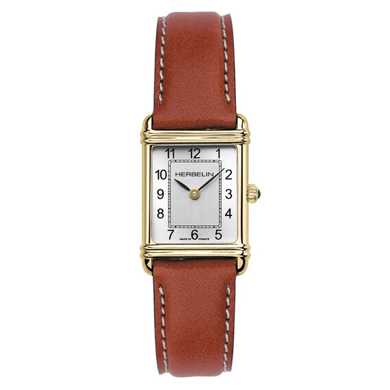 Dámské hodinky Herbelin Art Deco 17478P22GD, Verze: hnědá2 
