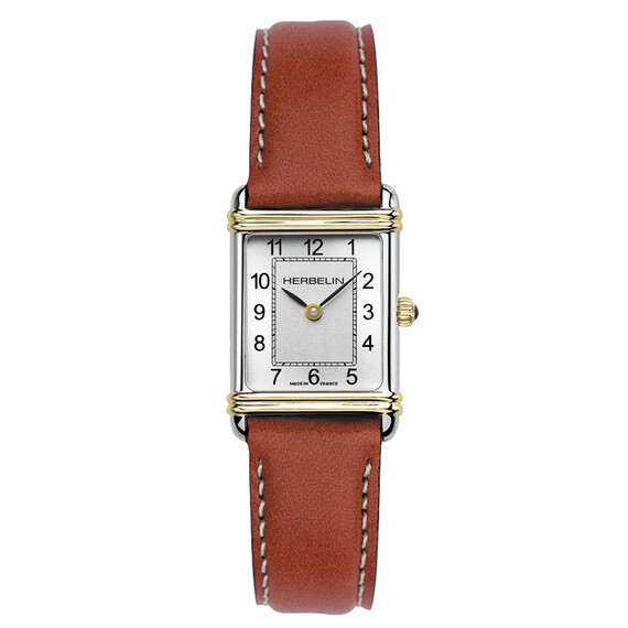 Dámské hodinky Herbelin Art Deco 17478T22GD, Verze: hnědá 