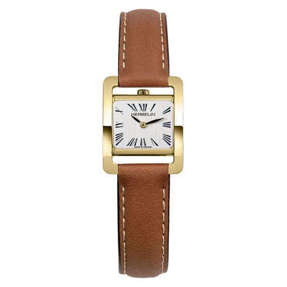 Dámské hodinky Herbelin V Avenue 17037P01GD, Verze: hnědá 