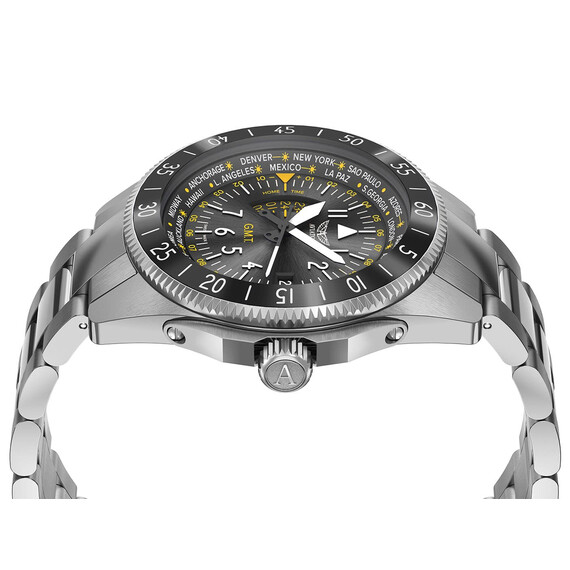 Pánské hodinky Aviator Airacobra GMT V.1.37.0.307.5, Verze: černá , 3 image
