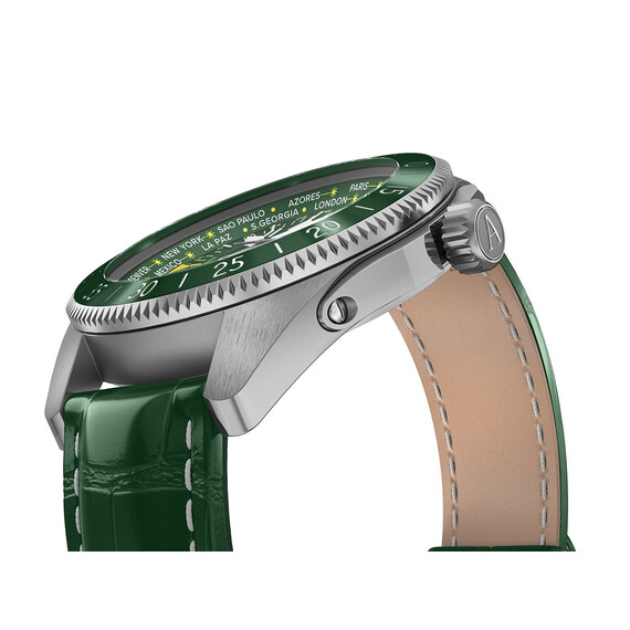 Pánské hodinky Aviator Airacobra GMT V.1.37.0.309.4, Verze: zelená , 4 image