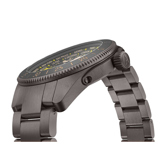 Pánské hodinky Aviator Airacobra GMT V.1.37.7.305.5, Verze: šedá , 4 image