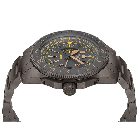 Pánské hodinky Aviator Airacobra GMT V.1.37.7.305.5, Verze: šedá , 3 image