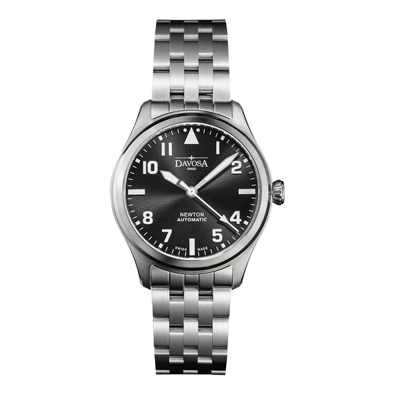 Pánské hodinky Davosa Newton Pilot Automatic 161.530.50, Verze: černá 