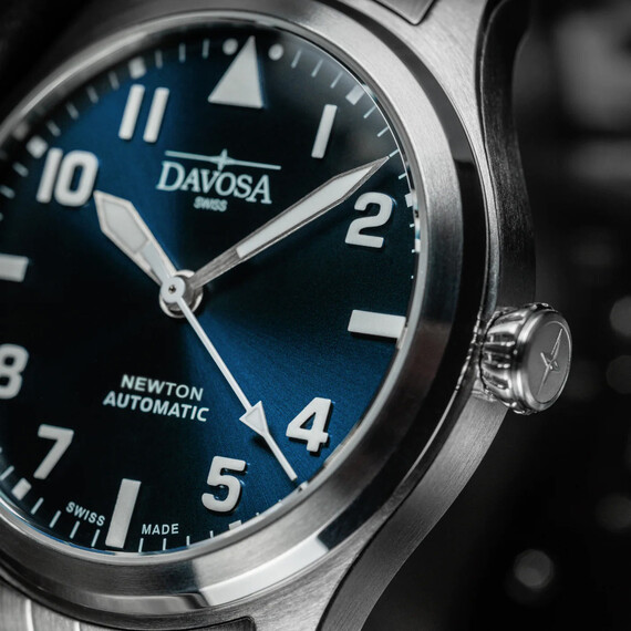 Pánské hodinky Davosa Newton Pilot Automatic 161.530.40, Verze: modrá , 8 image