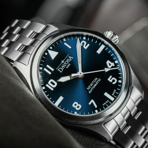 Pánské hodinky Davosa Newton Pilot Automatic 161.530.40, Verze: modrá , 3 image