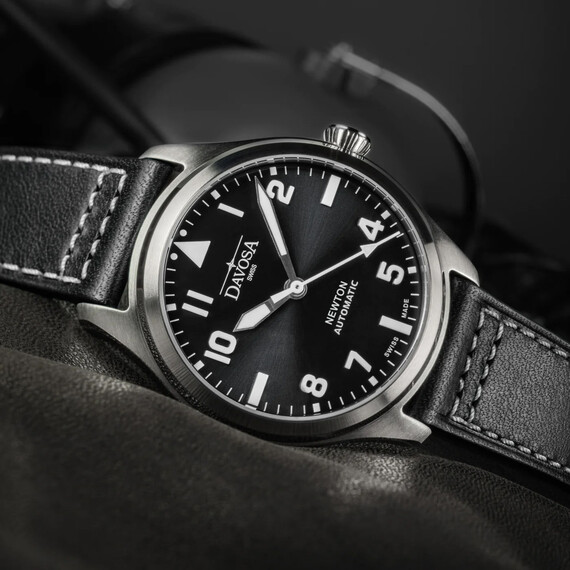 Pánské hodinky Davosa Newton Pilot Automatic 161.530.55, Verze: černá2 , 8 image