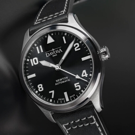 Pánské hodinky Davosa Newton Pilot Automatic 161.530.55, Verze: černá2 , 3 image