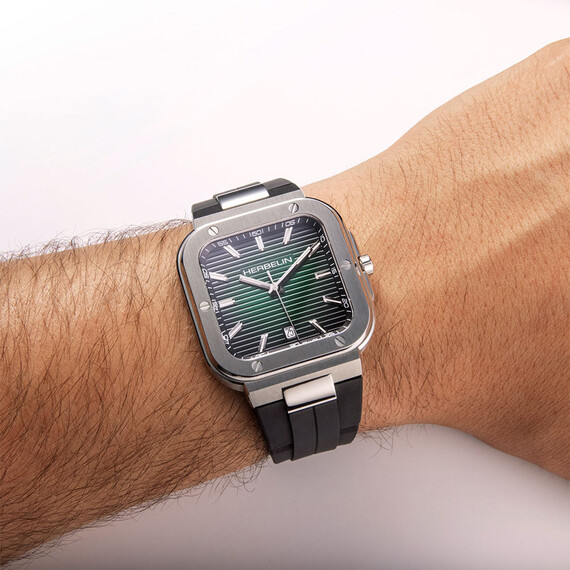 Pánské hodinky Herbelin Cap Camarat Square 12246A16CA, Verze: zelená , 4 image