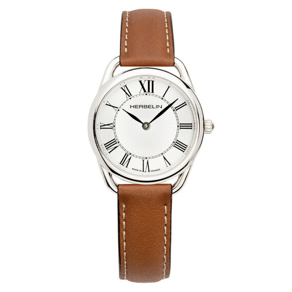 Dámské hodinky Herbelin Equinoxe 17497AP08GD, Verze: hnědá 