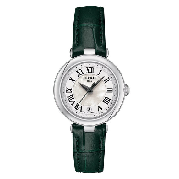 Dámské hodinky Tissot Bellissima Small Lady T126.010.16.113.02, Verze: zelená 