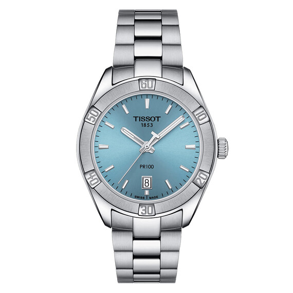 Dámské hodinky Tissot PR 100 Sport Chic Lady T101.910.11.351.00, Verze: modrá3 