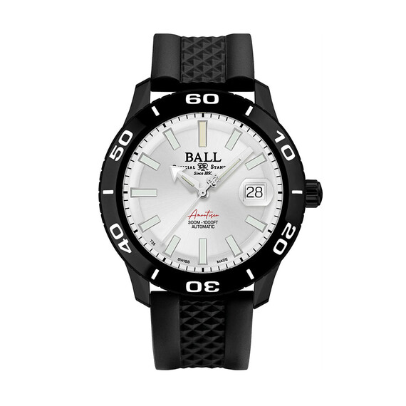 Pánské hodinky Ball Fireman NECC DM3090A-P10J-SL, Verze: stříbrná 