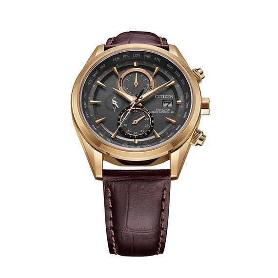 Pánské hodinky Citizen Radio Controlled Chronograph AT8263-10H, Verze: růžové zlato , 4 image