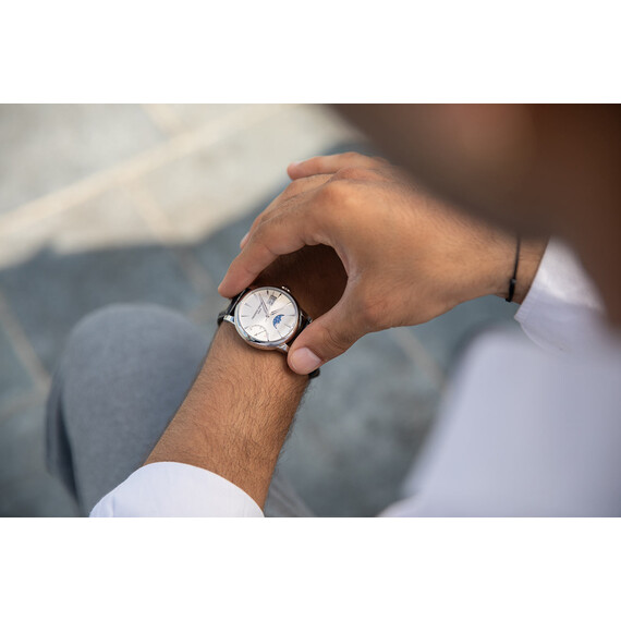 Pánské hodinky Frederique Constant Classic Power Reserve Big Date Manufacture FC-735S3H6, Verze: modrá3 , 4 image