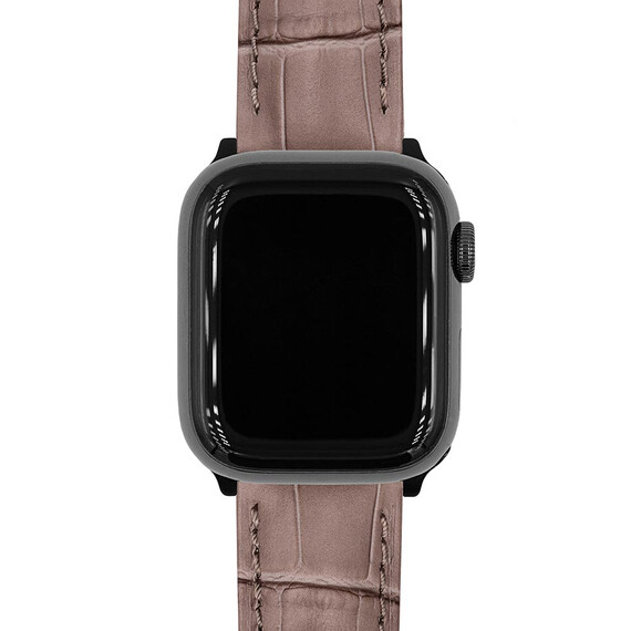 Řemínek Hirsch Duke taupe 20 L - 120/80, Šířka řemínku: 20, Šířka u spony: 18, Délka řemínku: L - 120/80 , 4 image