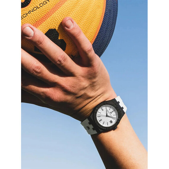 Hodinky Maurice Lacroix Aikon Tide Special Edition FIBA 3x3 AI2008-00YZ1-000-0, Verze: bílá , 7 image