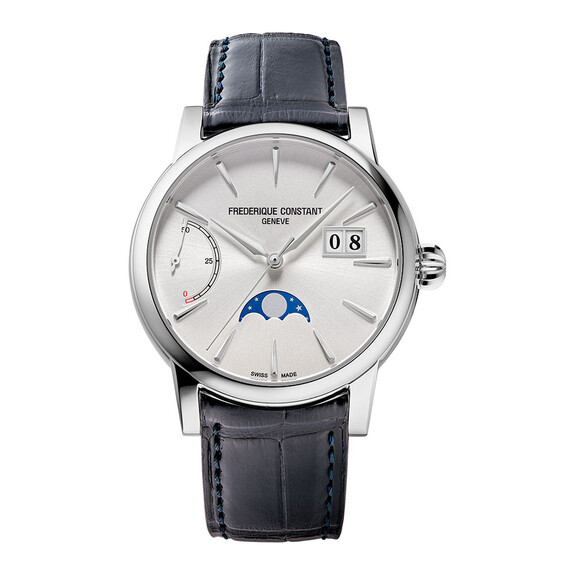 Pánské hodinky Frederique Constant Classic Power Reserve Big Date Manufacture FC-735S3H6, Verze: modrá3 