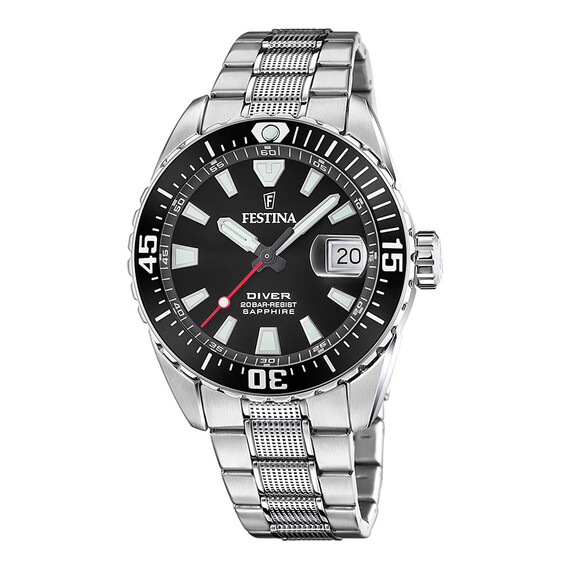 Pánské hodinky Festina The Originals Diver F20669/3, Verze: černá 