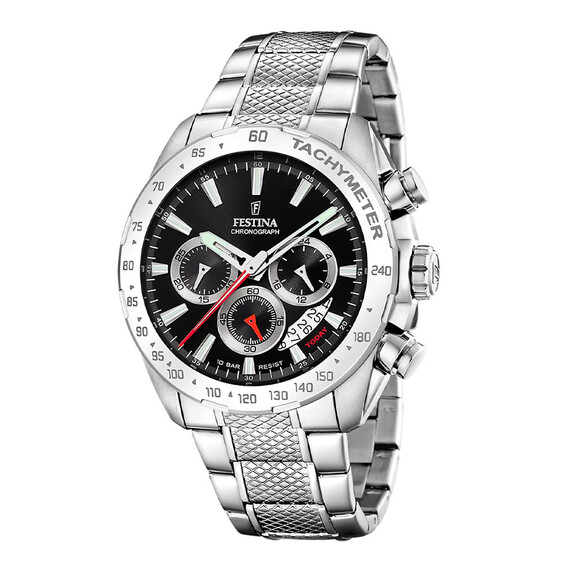 Pánské hodinky Festina Timeless Chronograph F20668/4, Verze: černá 