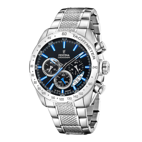 Pánské hodinky Festina Timeless Chronograph F20668/6, Verze: černá2 