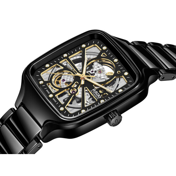 Hodinky Rado True Square Automatic Open Heart R27086712, Verze: černá , 3 image